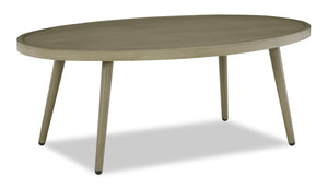 Rio Outdoor Patio Oval Coffee Table - 48
