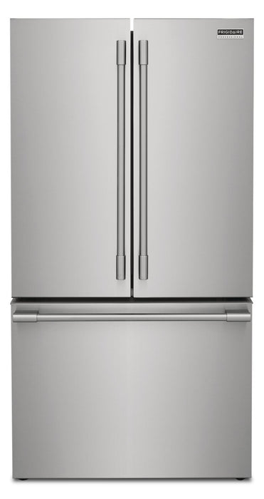 Frigidaire Professional 36\" 23.3 Cu. Ft. Counter-Depth French-Door Refrigerator - Smudge-Proof® Stainless Steel\t - PRFG2383AF