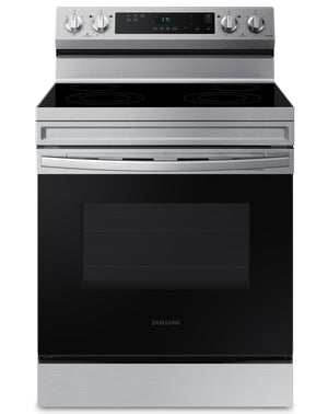 Samsung 6.3 Cu. Ft. Freestanding Electric Range with Wi-Fi - NE63A6111SS/AC