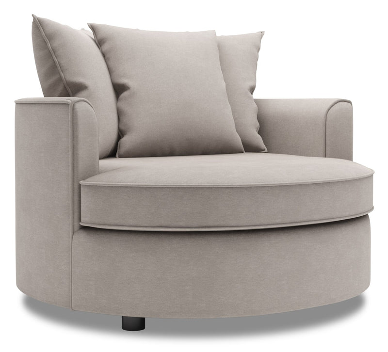 Sofa Lab The Cuddler Chair - Pax Slate 