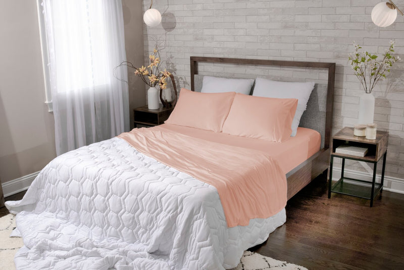 BEDGEAR® Dri-Tec® 4-Piece King Sheet Set - Dusty Rose