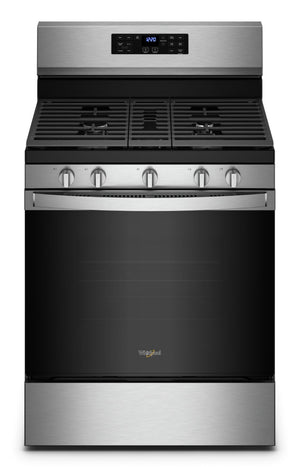 Whirlpool 5 Cu. Ft. Gas Range with 5-in-1 Air Fry Oven - WFG550S0LZ