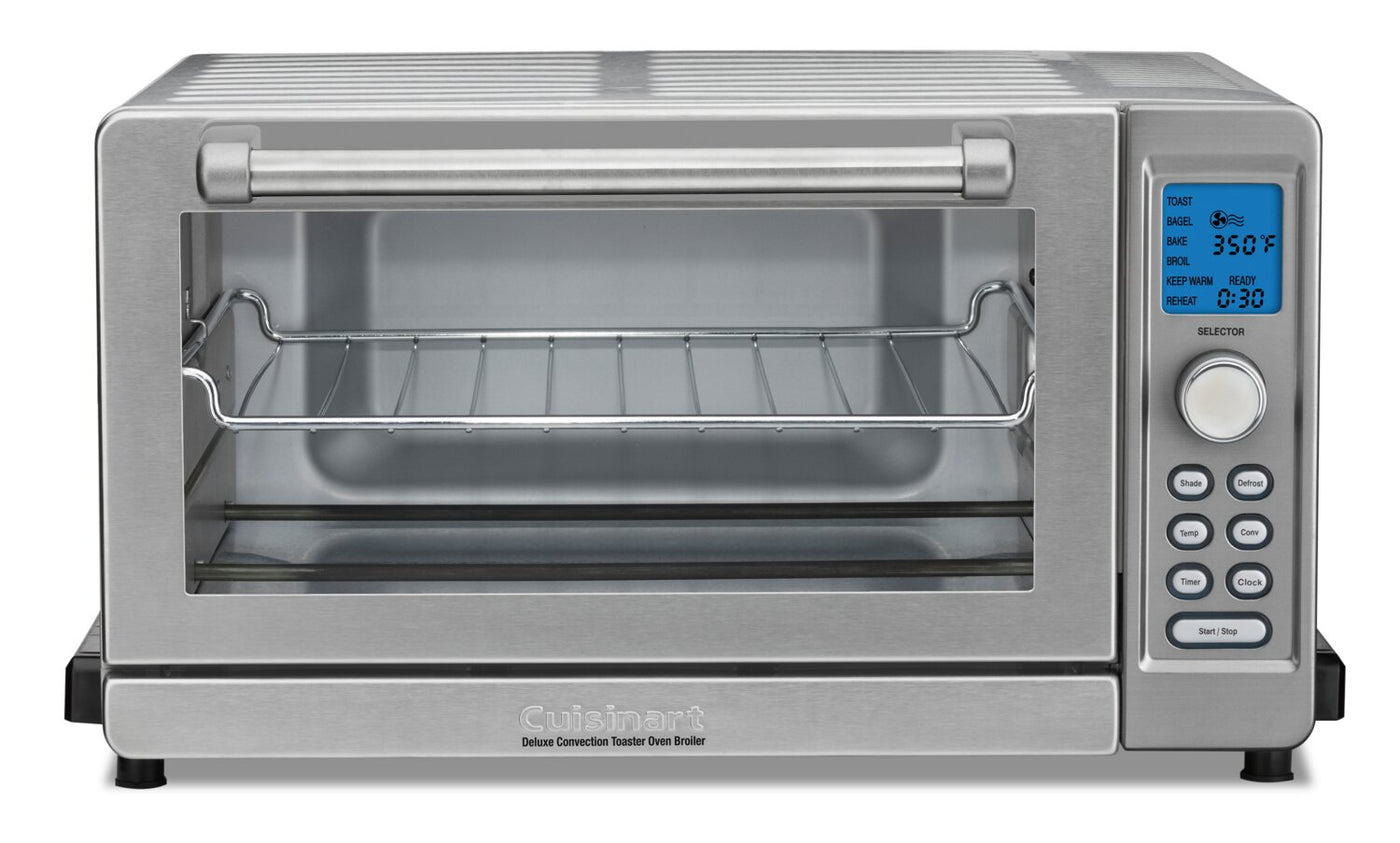 Cuisinart 0.6 Cu. Ft. Convection Toaster Oven Broiler TOB 135NC