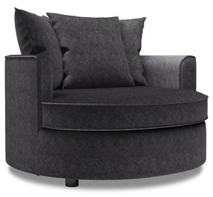 Sofa Lab The Cuddler Chair - Luxury Charcoal