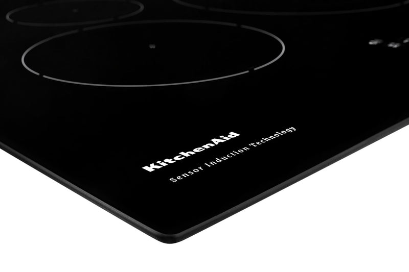 KitchenAid 36\" 5-Element Induction Cooktop - Black - KCIG556JBL