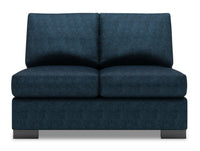 Sofa Lab Track Armless Loveseat - Luxury Indigo