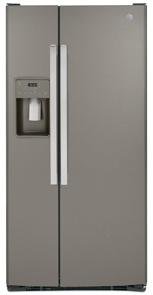 GE 23 Cu. Ft. Side-by-Side Refrigerator - GSS23GMPES
