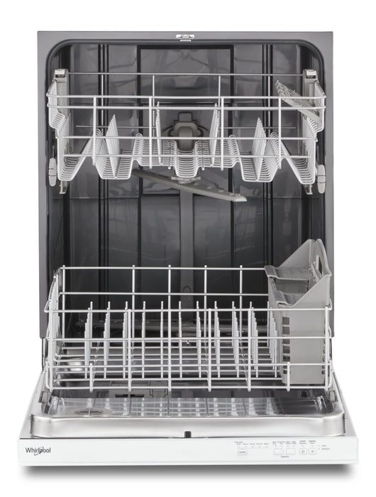 Whirlpool 24\" 55 dBA Built-In Top-Control Dishwasher - White - WDP560HAMW