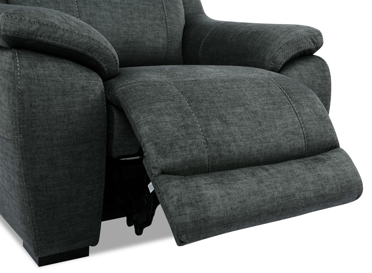 Novo Fabric Power Recliner Grey The Brick