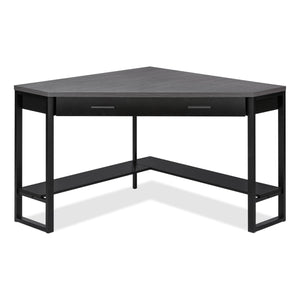 Christiana Corner Desk - Black/Grey