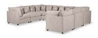 Evolve 8-Piece Sectional - Grey  
