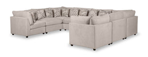 Evolve 8-Piece Sectional - Grey 