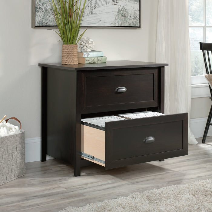 Cayla 33.39\" 2-Drawer Filing Cabinet - Estate Black