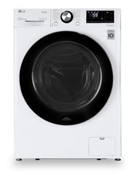 LG 2.6 Cu. Ft. Smart Compact Front-Load Washer - WM1455HWA 