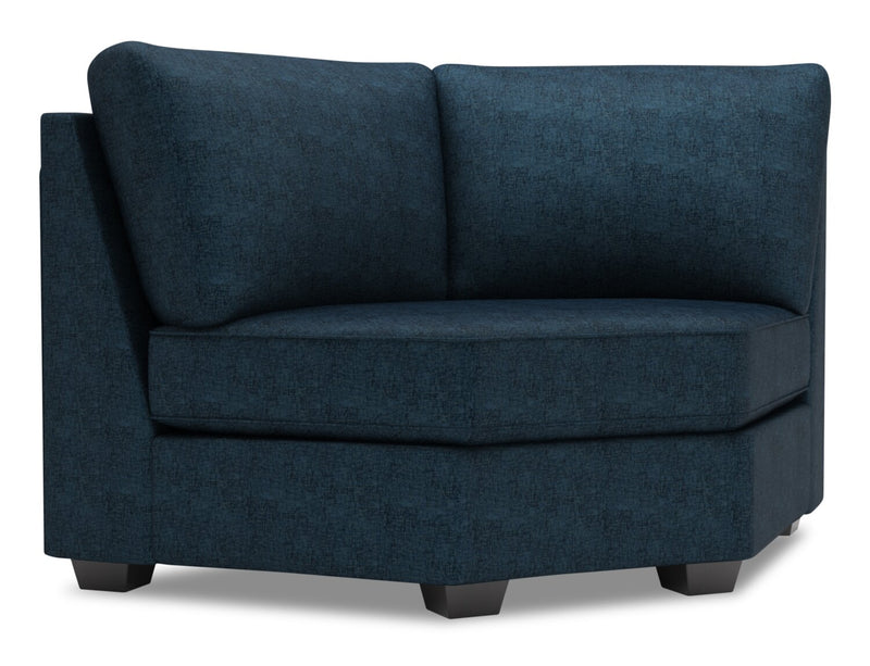 Sofa Lab Roll Curved Wedge - Luxury Indigo