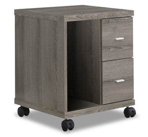 Willis Filing Cabinet - Dark Taupe 