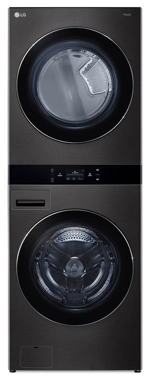 LG WashTower™ with 5.8 Cu. Ft. Washer and 7.4 Cu. Ft. Electric Dryer - WKEX300HBA 