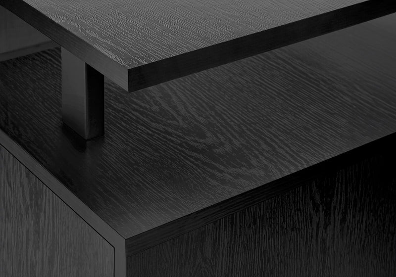 Rafa 47.75\" Office Desk with 2 Storage Cabinets - Black