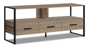 Chace 48” TV Stand - Dark Taupe