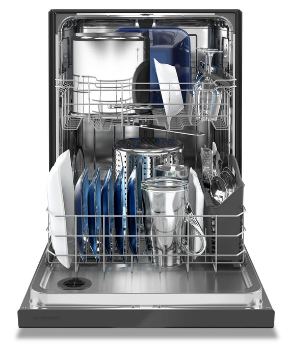 Maytag 24\" 50 dBA Built-In Front-Control Dishwasher - Black - MDB4949SKB