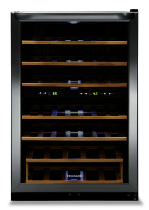 Frigidaire 4.4 Cu. Ft. 45-Bottle Two-Zone Wine Cooler - FRWW4543AS 