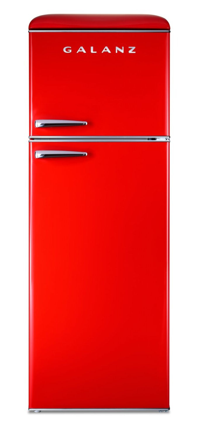 Galanz 12 Cu. Ft. TopFreezer Retro Refrigerator GLR12TRDEFR The Brick