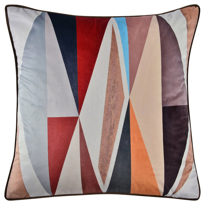 Geometric Accent Pillow - Multi-Colour  