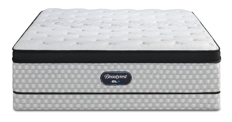 Beautyrest GL4 Eurotop Low-Profile Queen Mattress Set