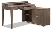 Jude Reversible Desk with Hutch