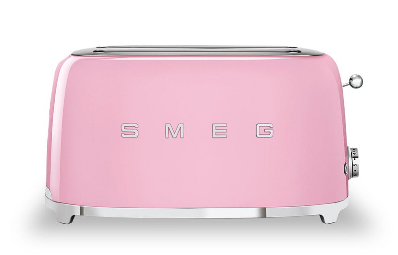 Smeg 4-Slice Long-Slot Toaster - TSF02PKUS