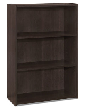 Slade 3-Shelf Bookcase - Espresso 