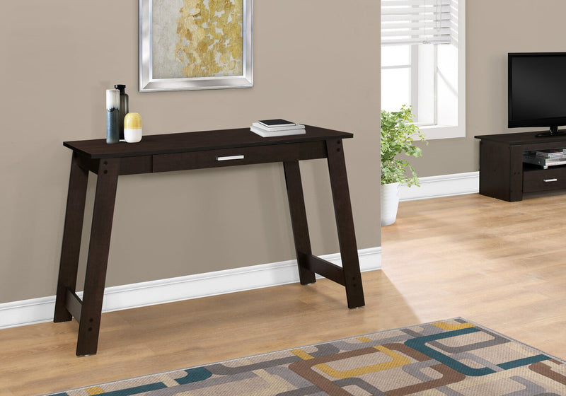 Kristina 42\" Office Desk with Drawer - Espresso