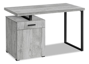 Remi Reversible Desk - Grey