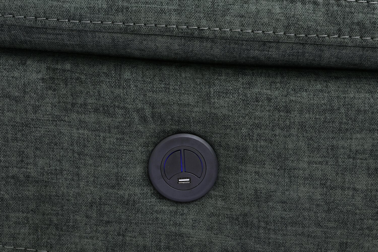 Novo Fabric Power Recliner Grey The Brick