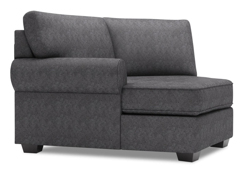 Sofa Lab Roll LAF Cuddler - Luxury Charcoal