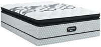 Beautyrest GL8 Euro Pillowtop Low-Profile Full Mattress Set 