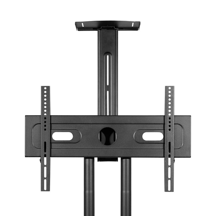 Kanto MTM65PL Height Adjustable Mobile TV Cart with Adjustable Shelf for 40\" to 70\" TVs, Black