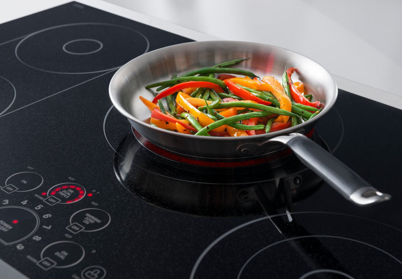 LG Studio 30" 5Element Electric Cooktop Black Ceramic Glass LS