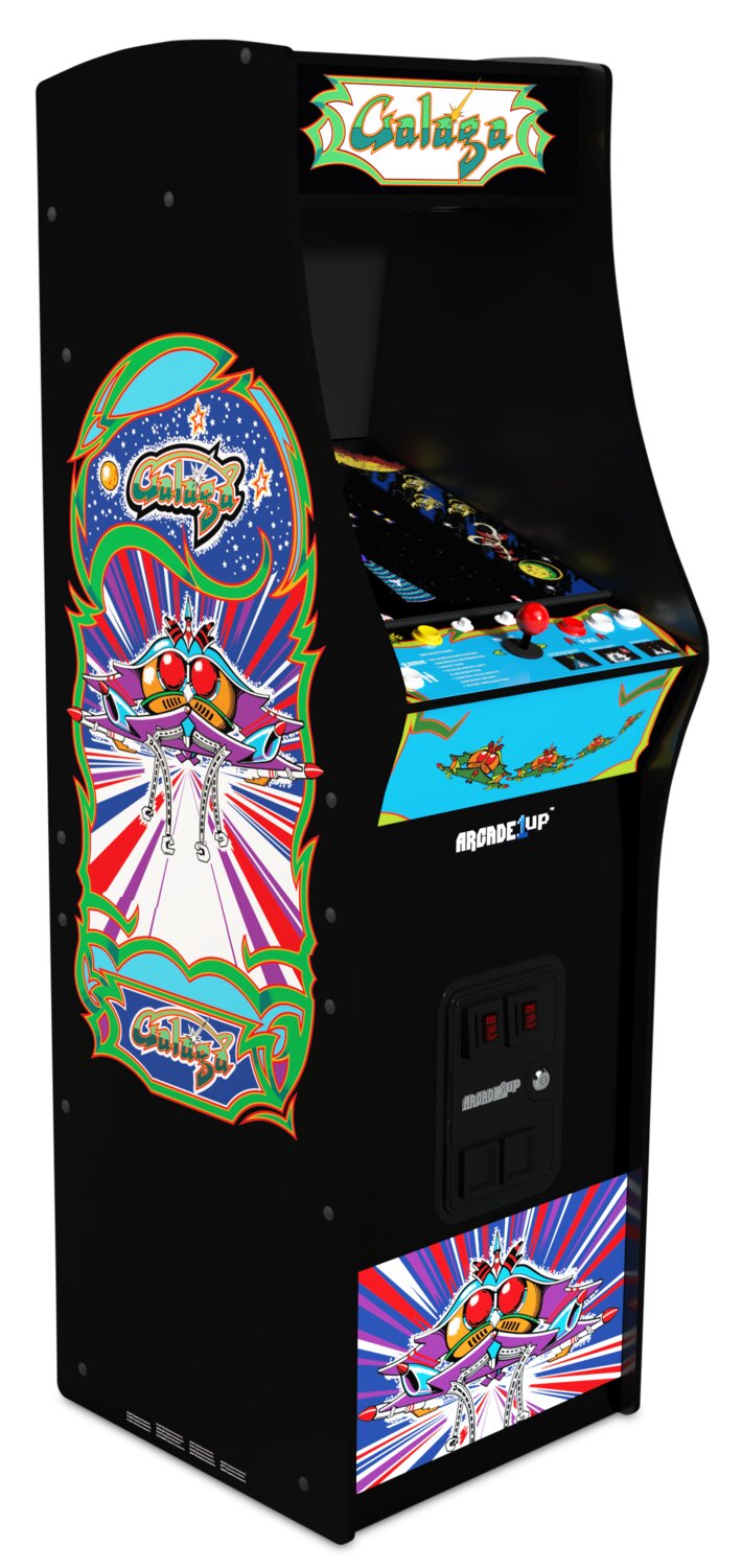 Arcade1Up GALAGA Deluxe 14-in-1 Arcade Cabinet  | Borne d’arcade GALAGA Deluxe 14 en 1 de Arcade1Up
