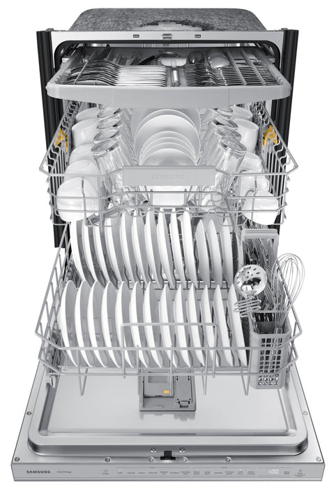 Samsung 24\" 46 dBA Built-In Top-Control Dishwasher with 3rd Rack - DW80CG5451SRAA