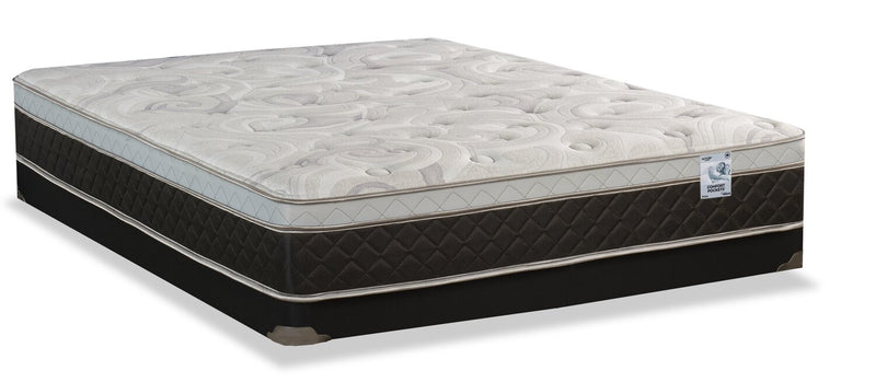 Springwall Pisa II Eurotop Low-Profile Queen Mattress Set