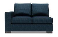 Sofa Lab Track LAF Loveseat - Luxury Indigo 