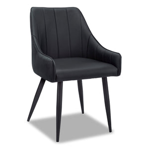 Eliot Dining Chair - Black | Chaise de salle à manger Eliot - noire  | ELIOBDSC