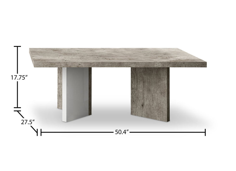 Oria Coffee Table - Grey Stone 