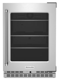 KitchenAid 5.2 Cu. Ft. Right-Opening Under-Counter Refrigerator - KURR314KSS 