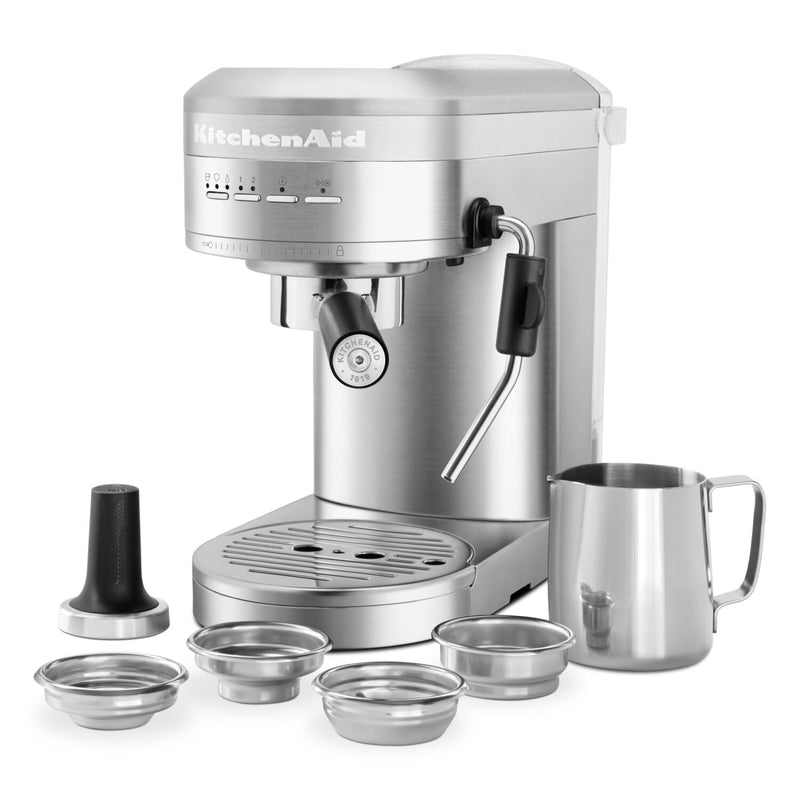 KitchenAid Metal SemiAutomatic Espresso Machine KES6503SX The Brick