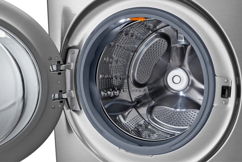 LG 5.2 Cu. Ft. Smart Front-Load High-Efficiency Steam Washer - Graphite Steel - Stackable - WM5500HVA