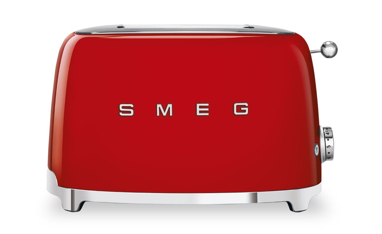 Smeg 2-Slice Traditional Toaster - TSF01RDUS - The Brick