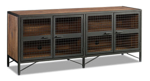 Tayla 70” TV Stand - Vintage Oak  | Meuble pour téléviseur Tayla de 70 po - chêne antique  | TAY70TVS