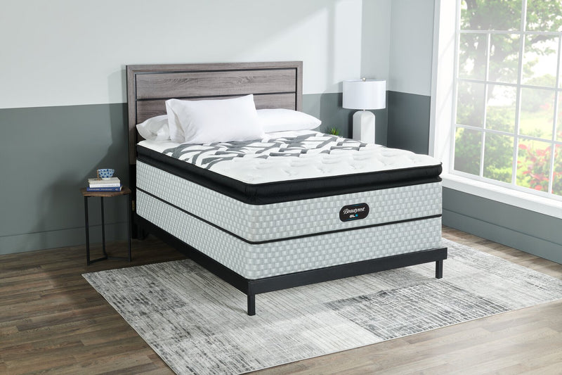 Beautyrest GL8 Euro Pillowtop King Mattress Set